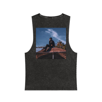 Unisex Stonewash Tank Top