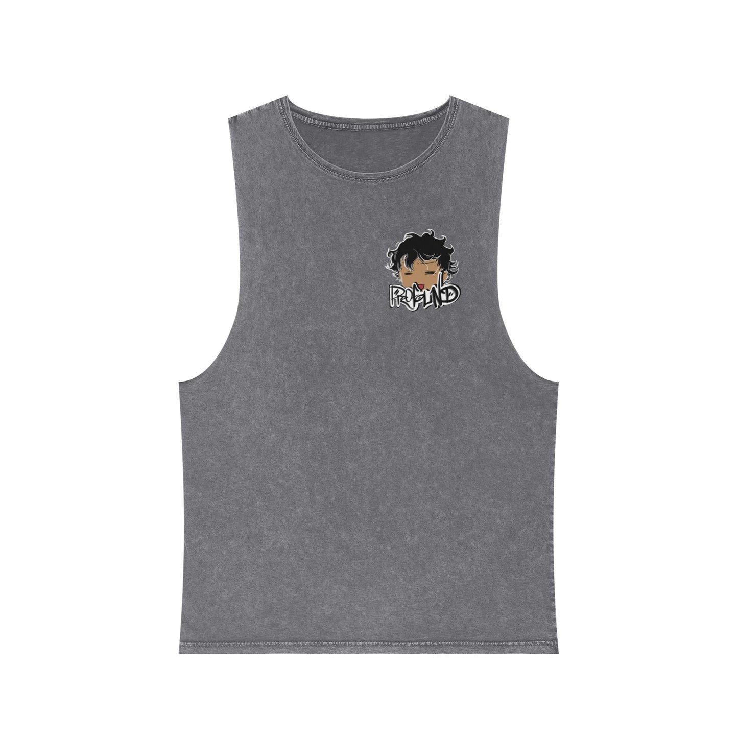 Unisex Stonewash Tank Top