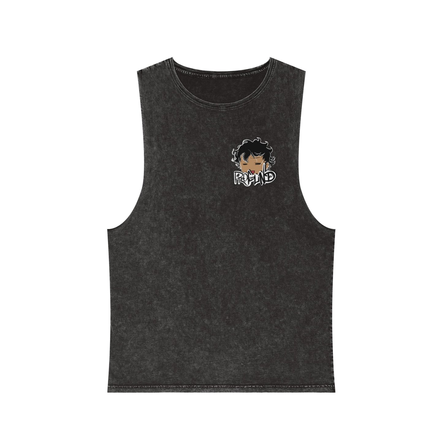 Unisex Stonewash Tank Top