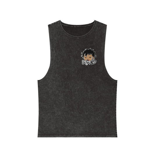 Unisex Stonewash Tank Top