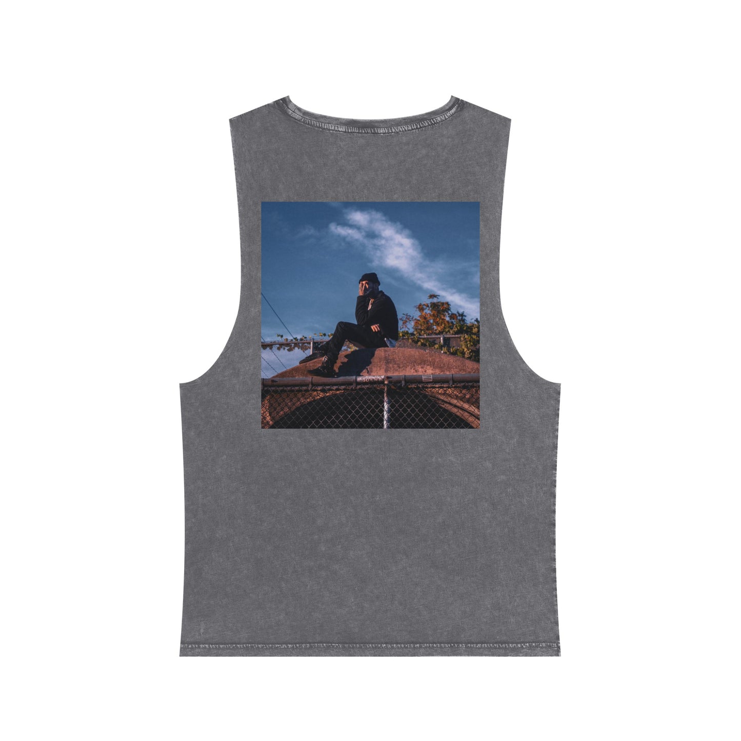 Unisex Stonewash Tank Top