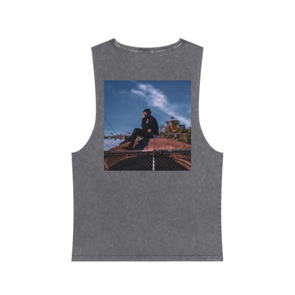 Unisex Stonewash Tank Top